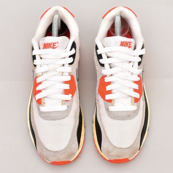 NIKE AIR MAX 90 OG INFRARED SNEAKER 2015 RELEASE SIZE 7Y FITS WOMEN’S 8 - Picture 4 of 11